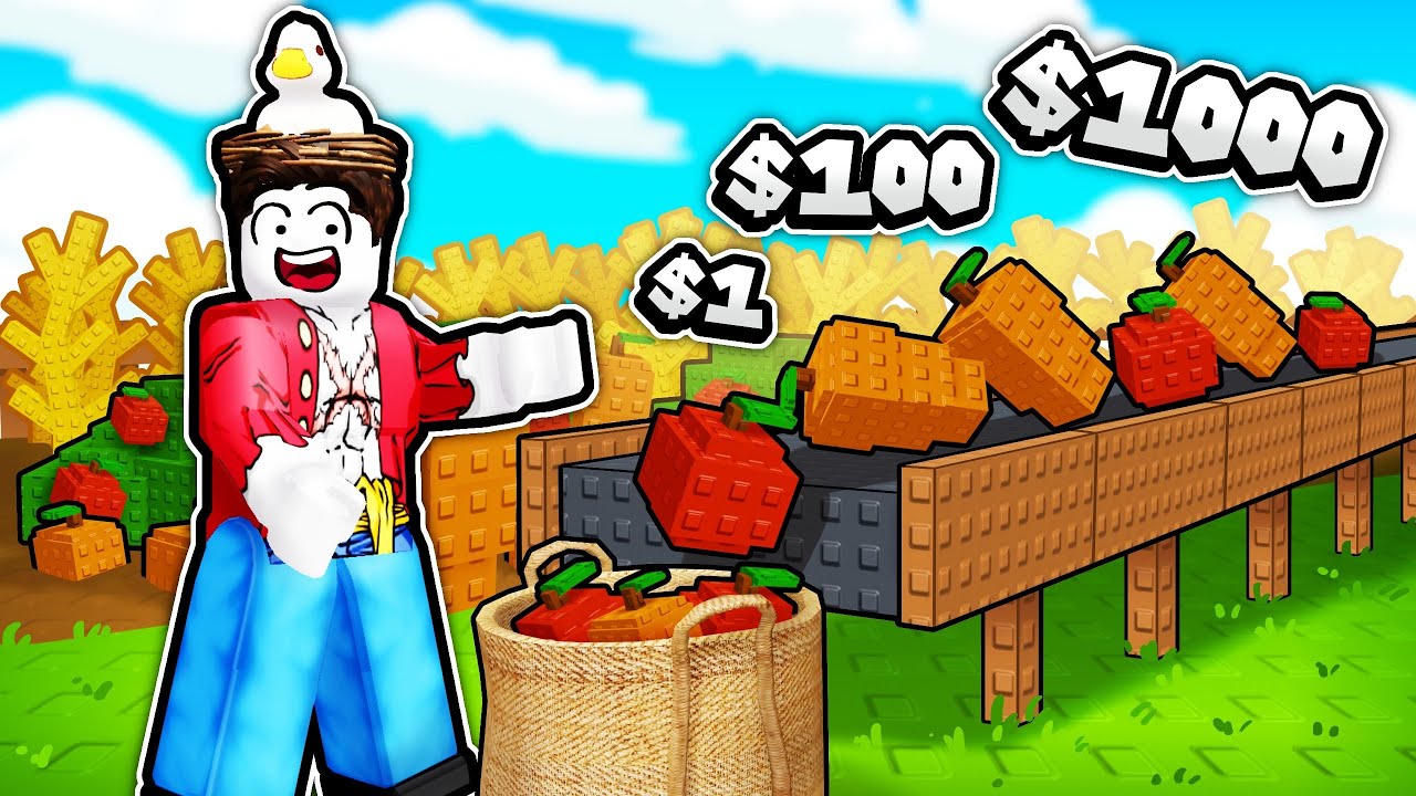 I automated my Farm Factory until it BROKE Roblox
