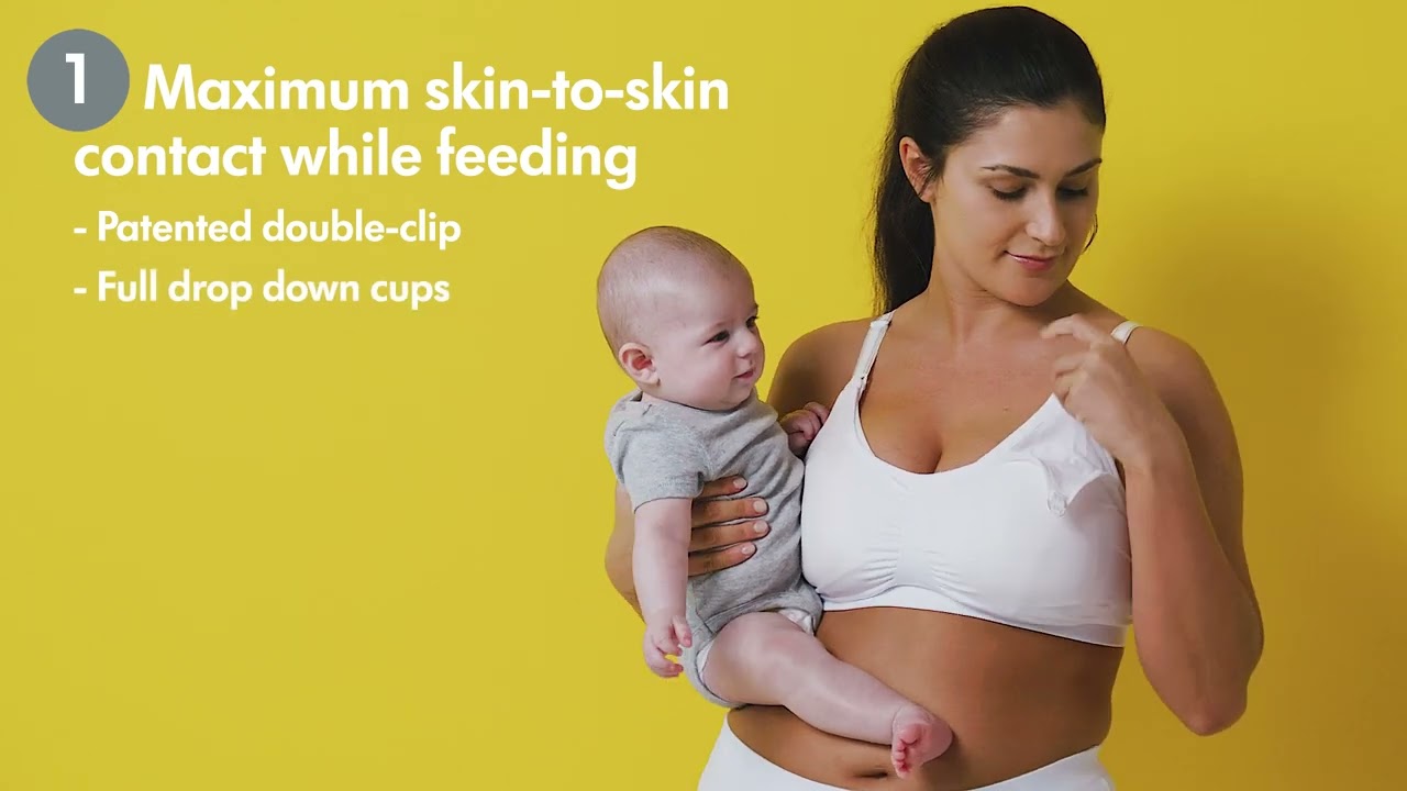 Medela 3in1 nursing and pumping bra