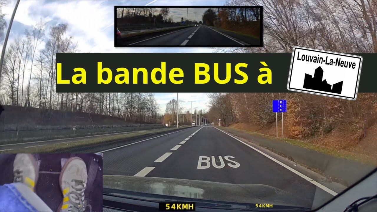 La bande Bus 🚌 à Louvain-La-Neuve