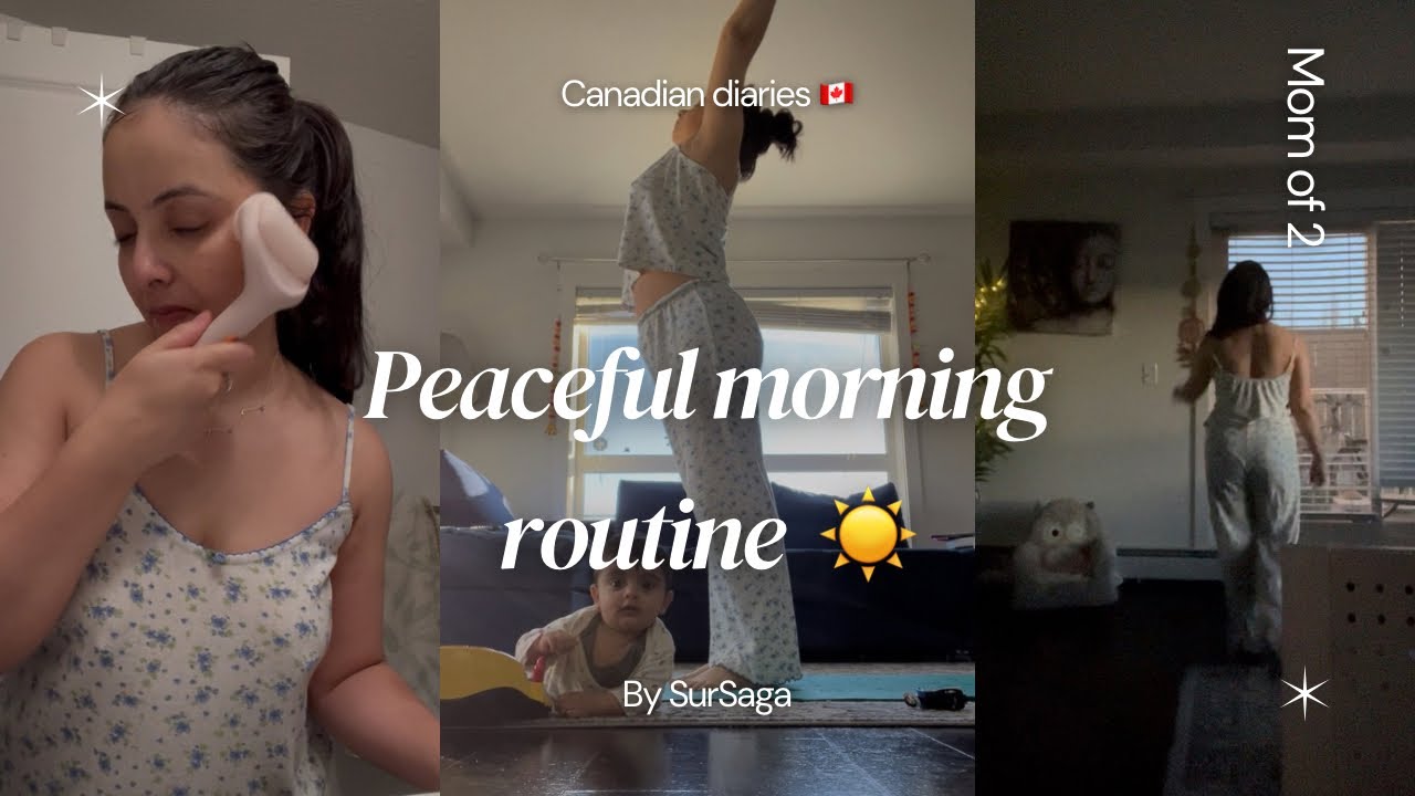 7AM Slow Morning Routine ✨Homemade Glow Mask, Breakfast, Yoga Mon of 2