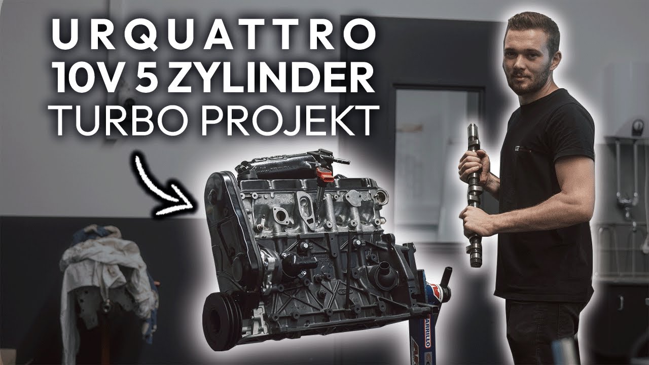 URQUATTRO 10V 5 Cylinder Turbo Project Start - The Engine - LCE Performance
