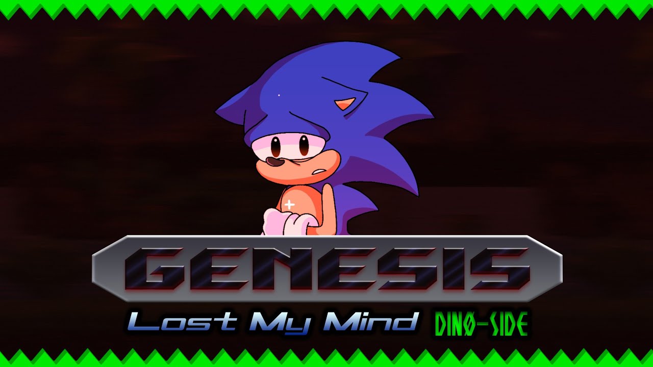 GENESIS - LOST MY MIND (DINO-SIDE) - Friday Night Funkin' Vs. SONIC.EXE (EPILEPSY WARNING) (+ FLP)