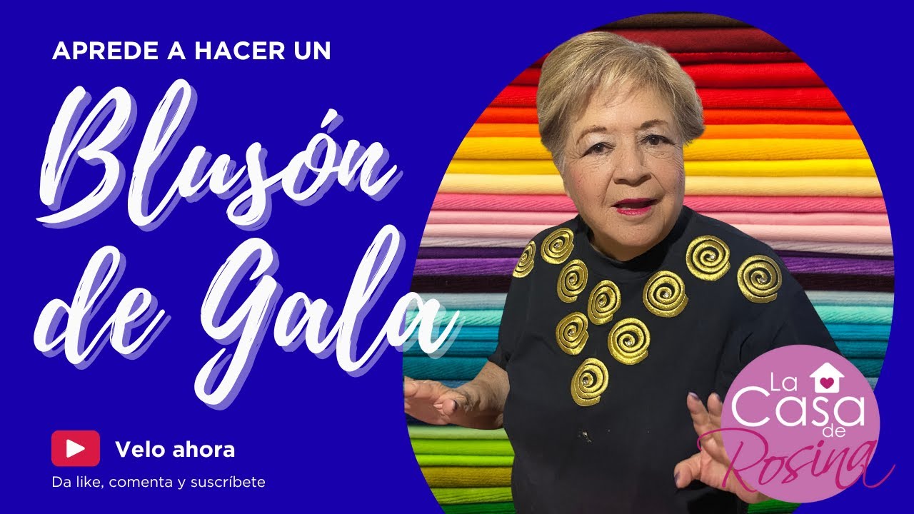 Aprende a hacer un Blusón de Gala