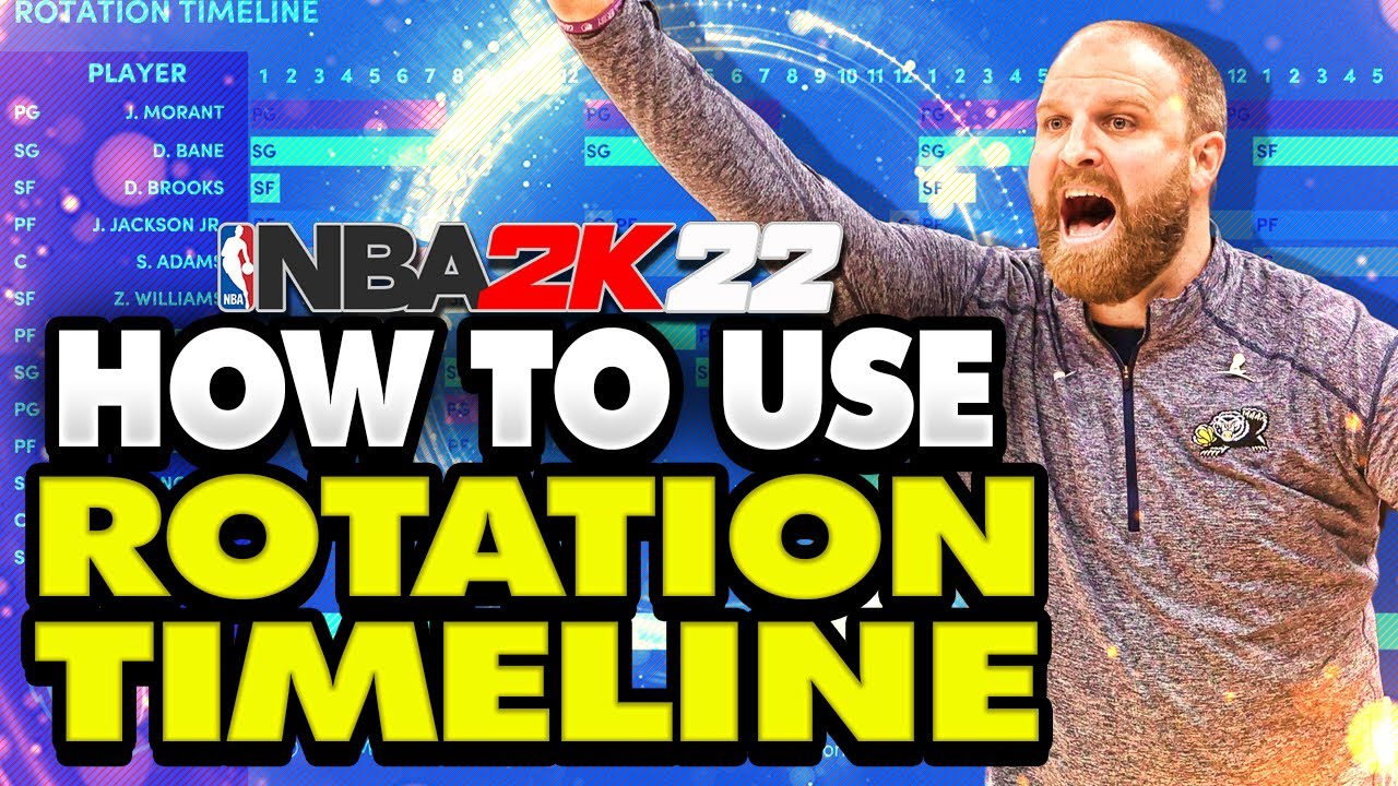 NBA 2K22 Tips: MyLeague & MyNBA FULL Rotation Timeline Tutorial