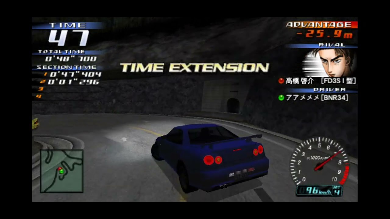 Initial D Street Stage - Legend Of The Street Vs Keisuke 2nd Try(Android HD)
