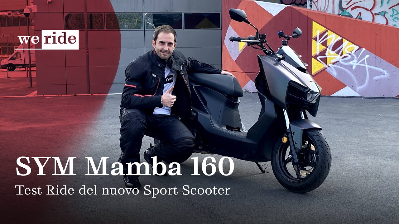 SYM Mamba 160 2024 🐍 | Test Ride del nuovo sport scooter