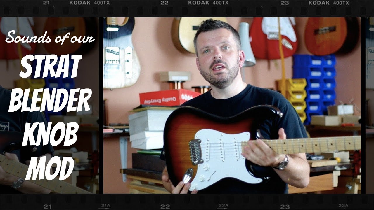 Stratocaster 'Blender Knob Mod' Sounds - All 7 Positions!!