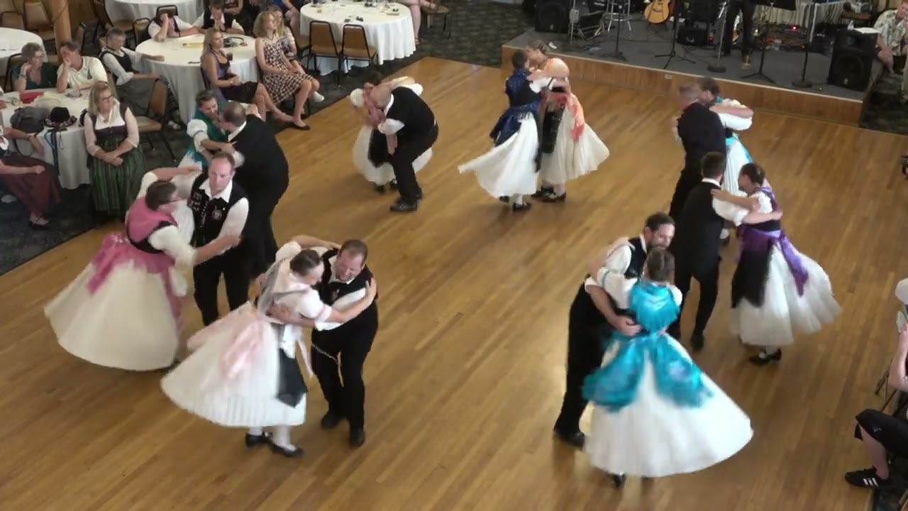 Urlauber Zeppl Polka from Above by the United German Hungarian Dance Group - Trenton Treffen 2022