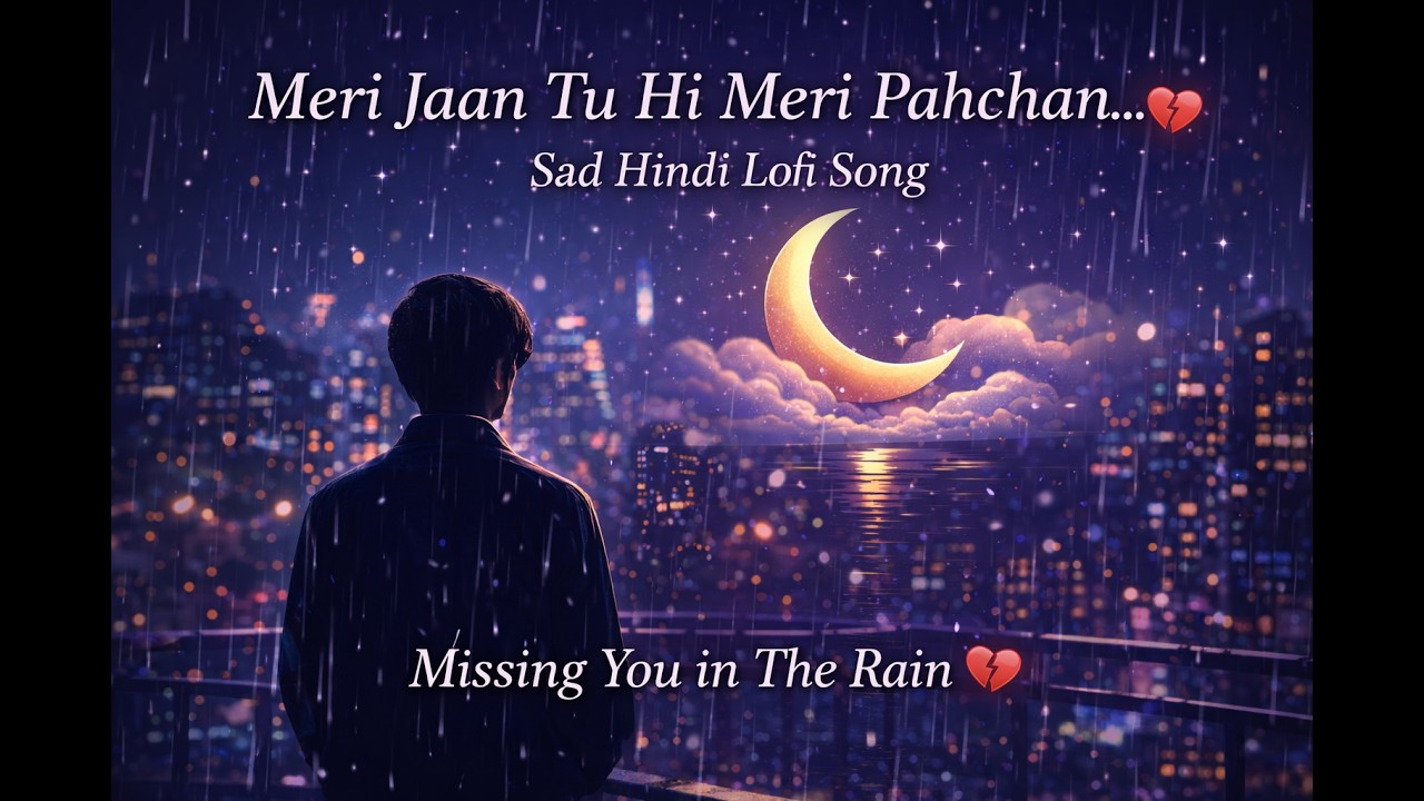 O Meri Jaan Tu Hi Meri Pahchan 💔 | Emotional Hindi Lofi Song | Late Night Vibes 🌙