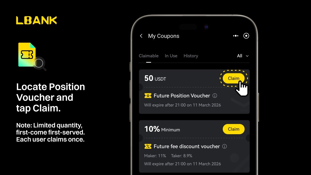 LBank Futures: Position Voucher Guide (App) | Start Real Futures Trading at Zero Cost