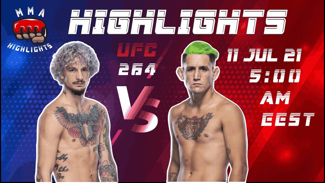 Sean O'malley vs Kris Moutinho | UFC 264 | 
