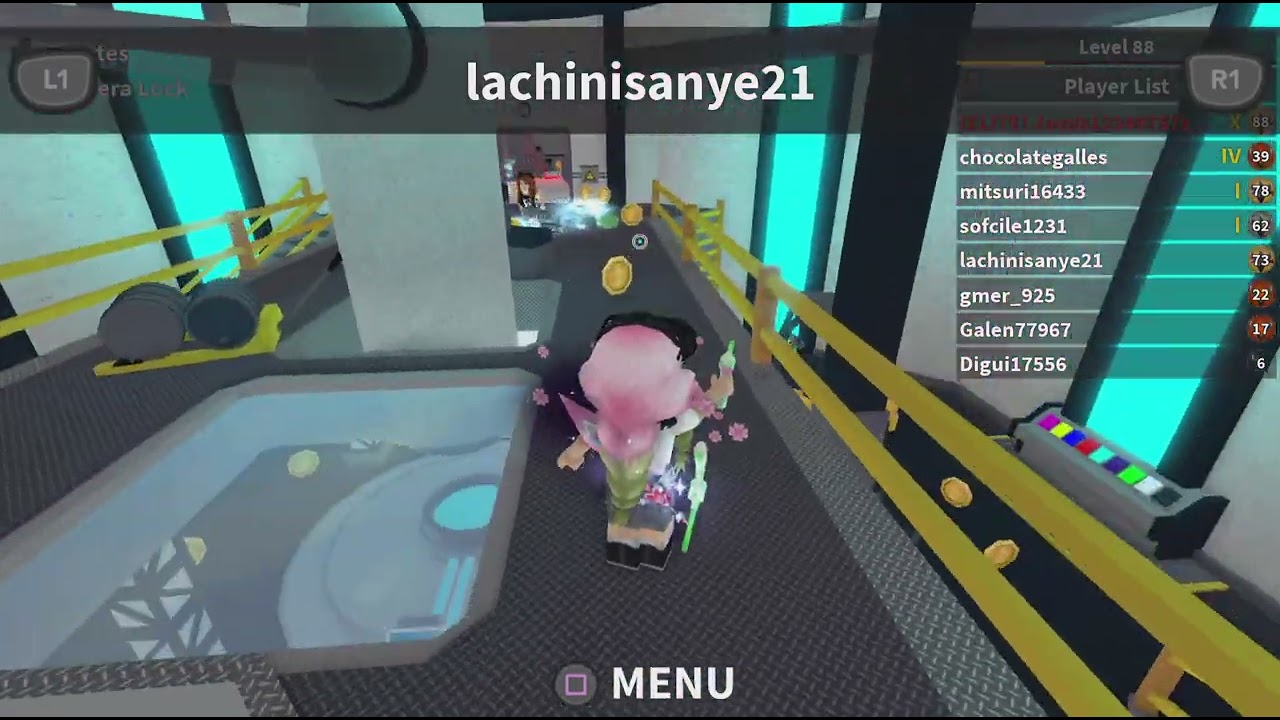 Jugando mm2