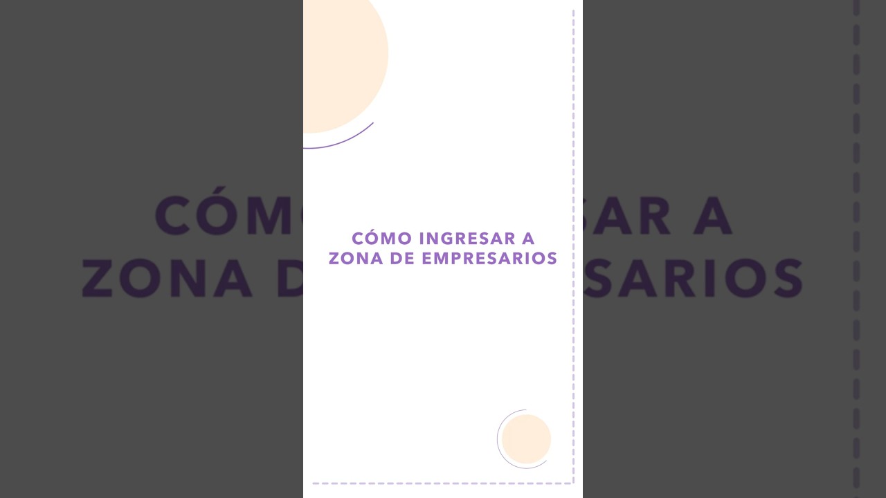 C&oacute;mo ingresar a Zona de Empresarios &ndash; Tutoriales portal OMNILIFE