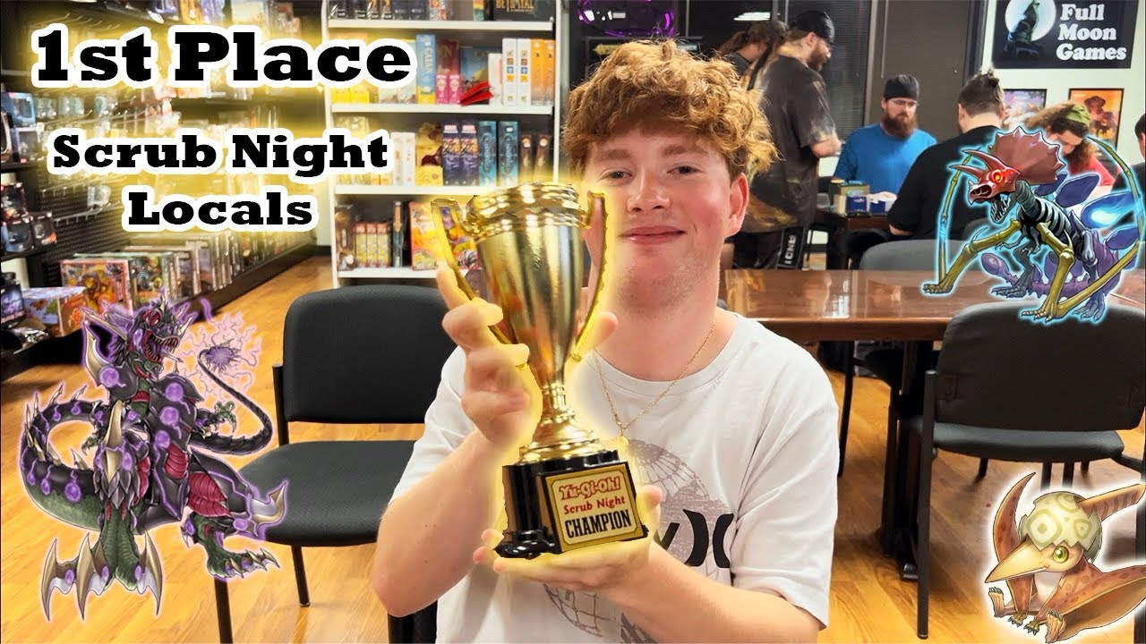 1st Place (6-1) DINO Deck Profile - Aden Johnson - Scrub Night Champion!!
