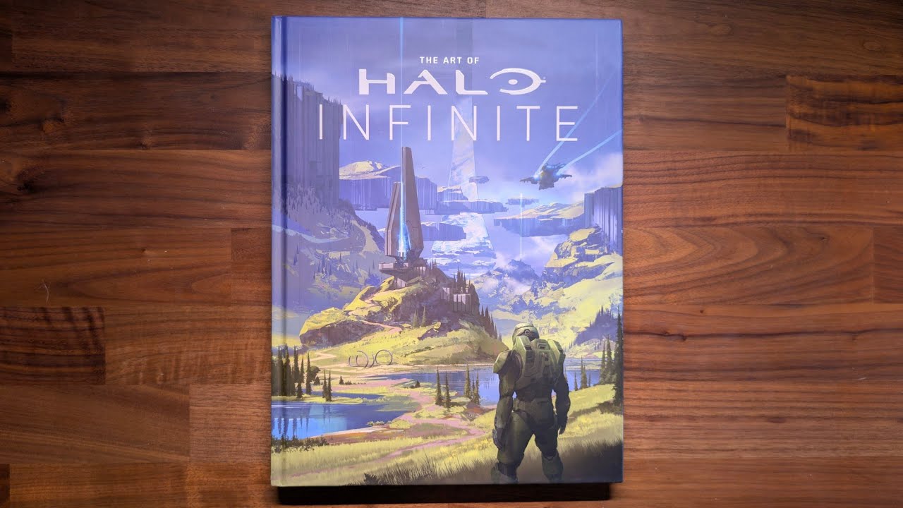 The Art of Halo Infinite Flip Through - 4K HDR