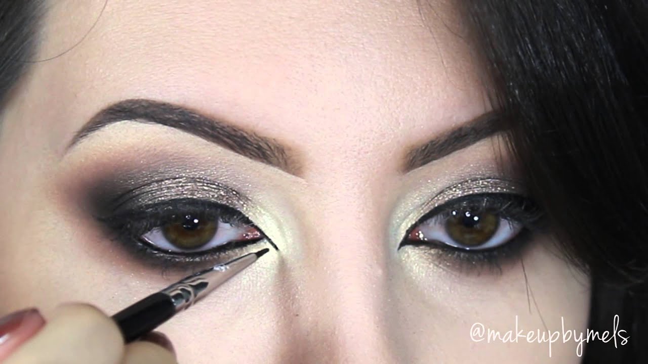 Classic and Beautiful Smokey Eye and Red Lipstick Makeup Tutorial | Melissa Samways
