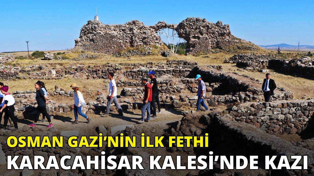 Osmanlı'nın ilk fethi: Karacahisar Kalesi'nde kazılar başladı
