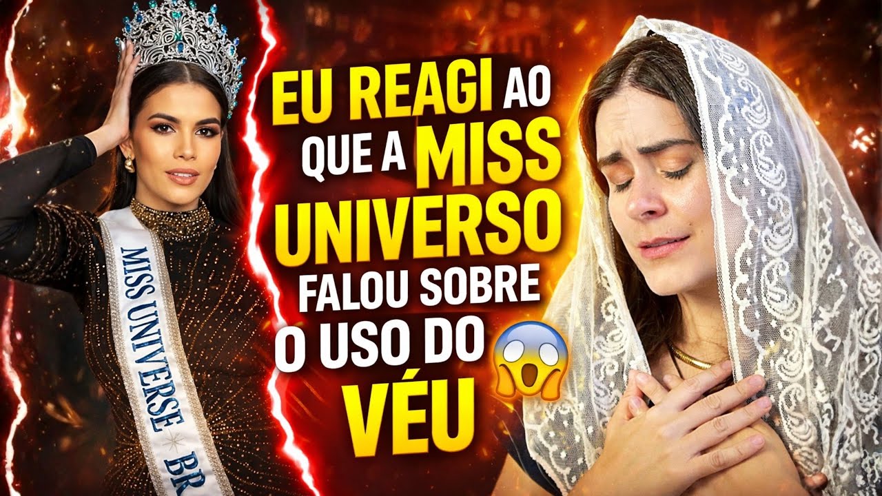 MISS UNIVERSO FALOU DO VÉU E EU PRECISEI RESPONDER 😱 ISSO FOI LONGE DEMAIS