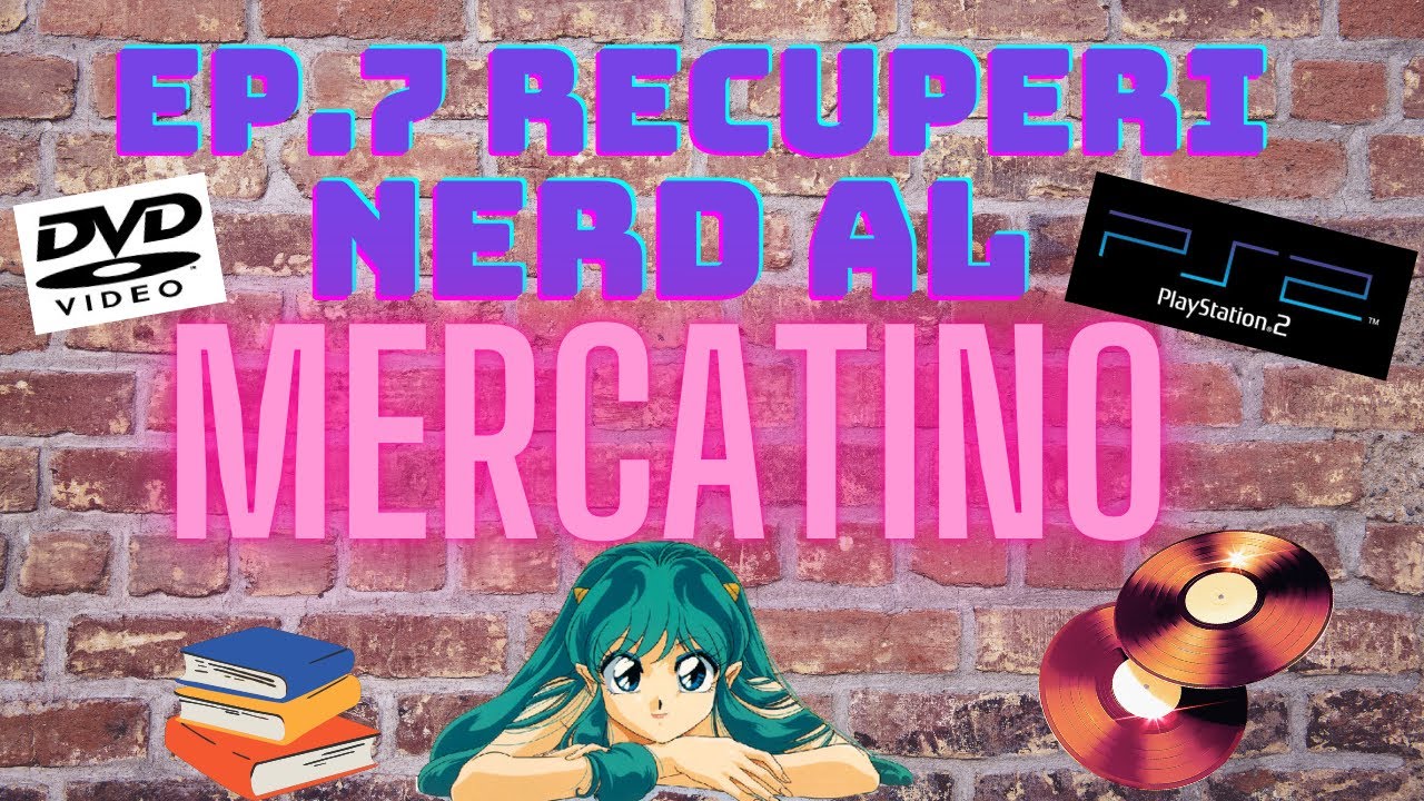 EP.7 RECUPERI NERD AL MERCATINO // #acquisti #mercatino #nerd #playstation #japan
