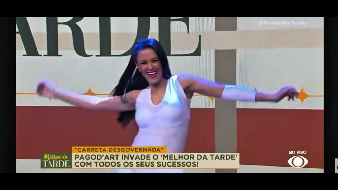 Pagodart no programa Melhor da Tarde Band Mexer Mexer