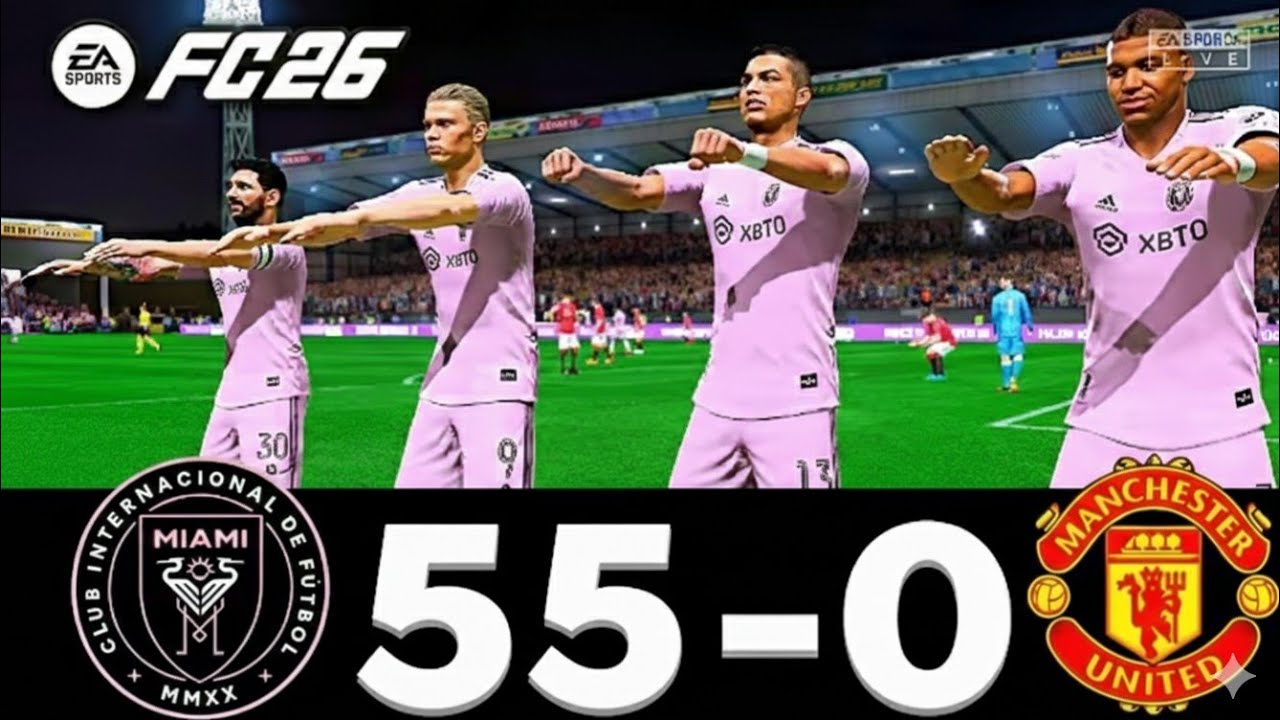 RONALDO, MESSI, LAMINE YAMAL, MBAPPE, ALL BEST PLAYERS IN THE WORLD PLAYING TOGETHER| SOCCERFC FC26