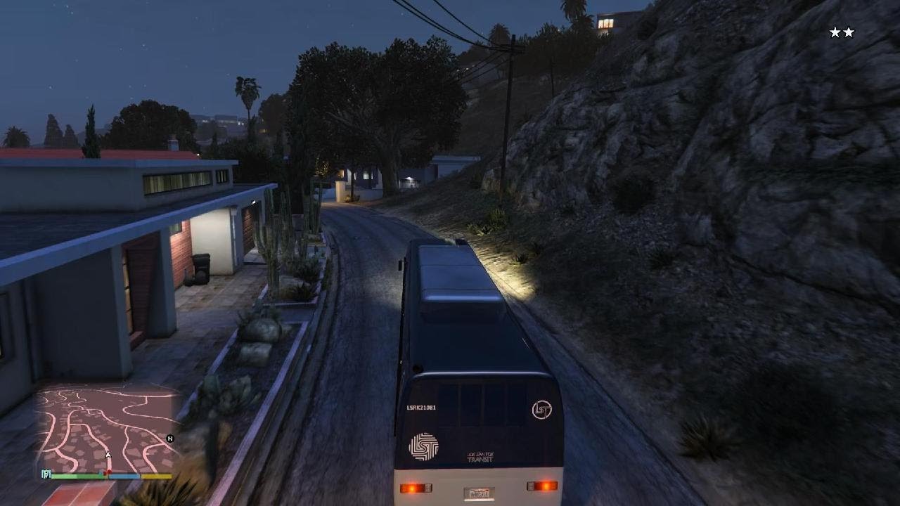 GTA 👋 5️⃣ bus driving