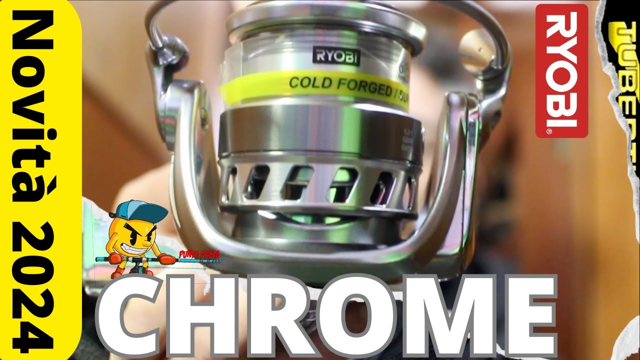 Novità 2024 : Mulinello Ryobi Tubertini Chrome