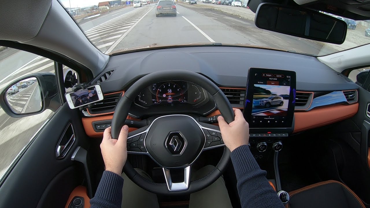 2020 Renault Captur 1.0 TCe 100 HP - POV Test Drive