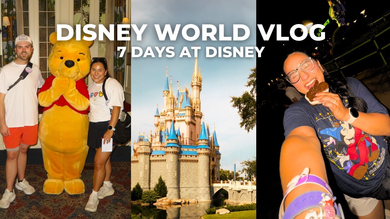 DISNEY WORLD VLOG! ✨ | Magic Kingdom, EPCOT, Hollywood Studios & more w/ a Former Cast Member! 🏰💖