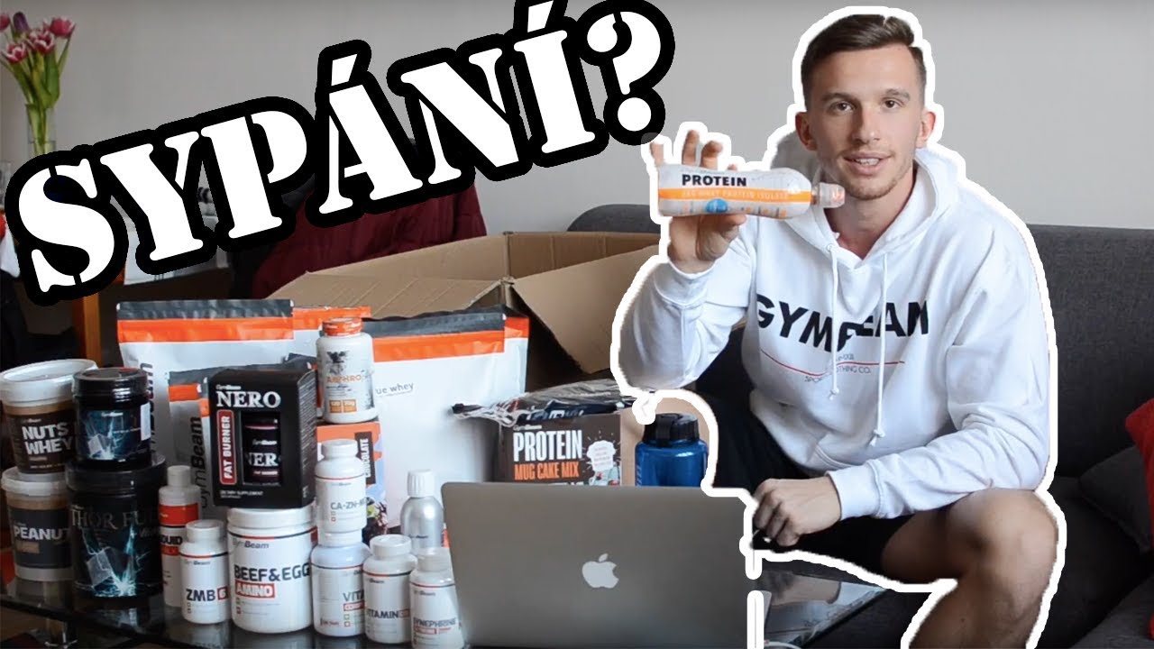 JAKÉ SUPLEMENTY POUŽÍVÁM V PŘÍPRAVĚ NA ZÁVODY? (GYMBEAM UNBOXING)