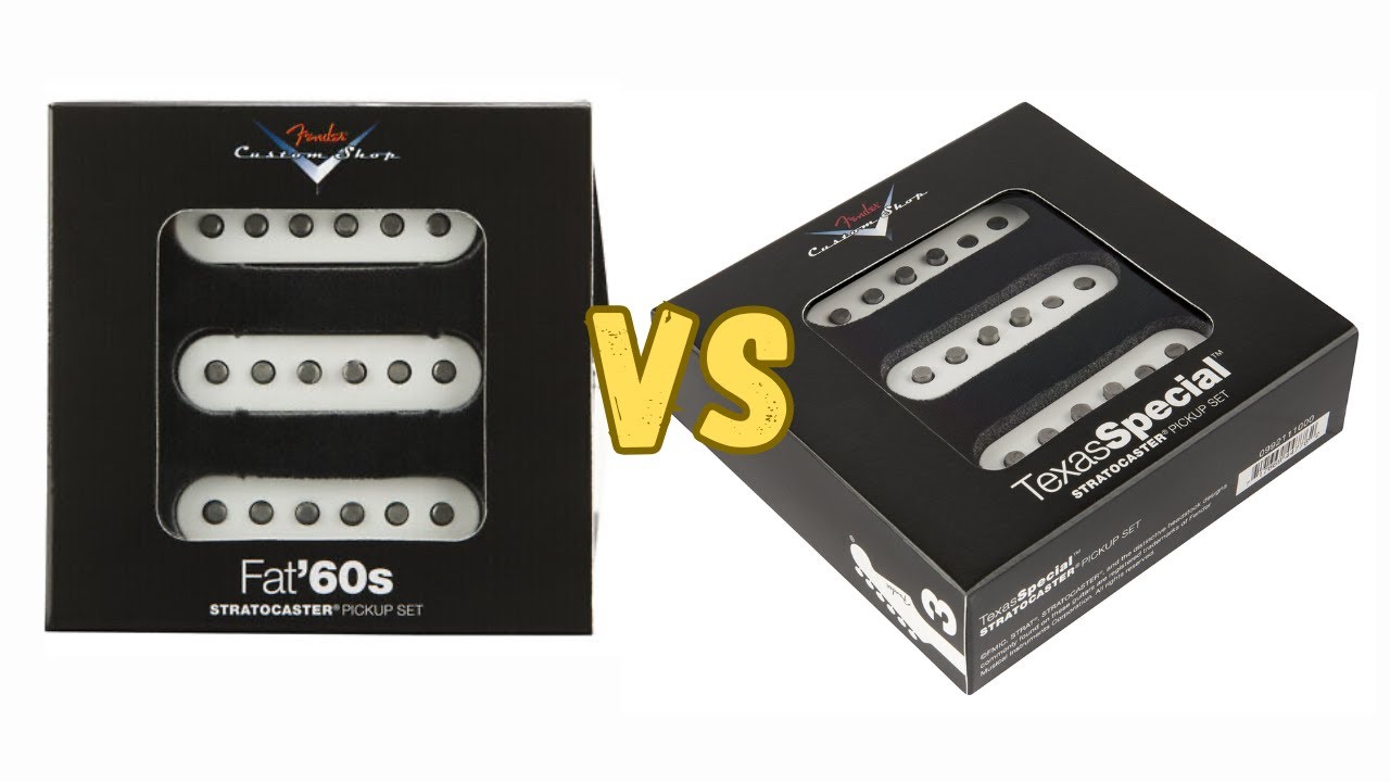 Fender Custom Shop Fat 60s VS Fender Custom Shop Texas Special Pickups