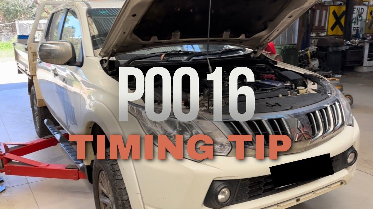 4N15 engine timing tip MITSUBISHI triton