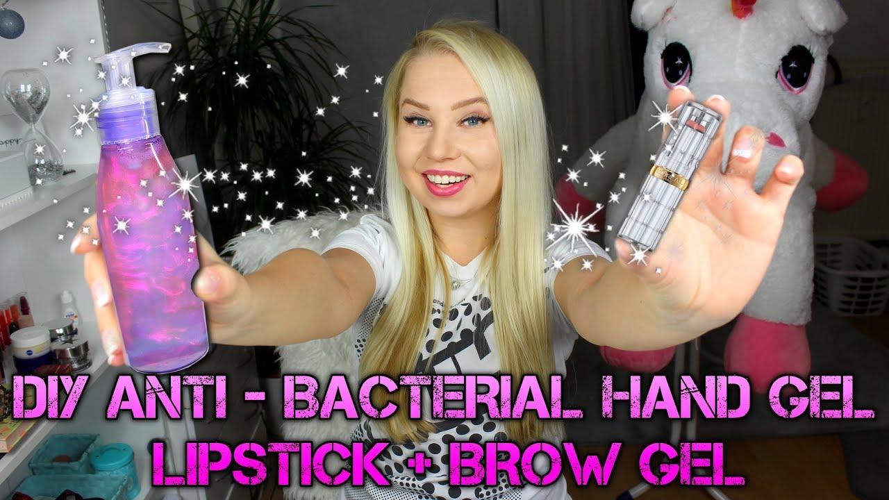 DIY Rtěnka + Dezinfekční gel + Gel na obočí