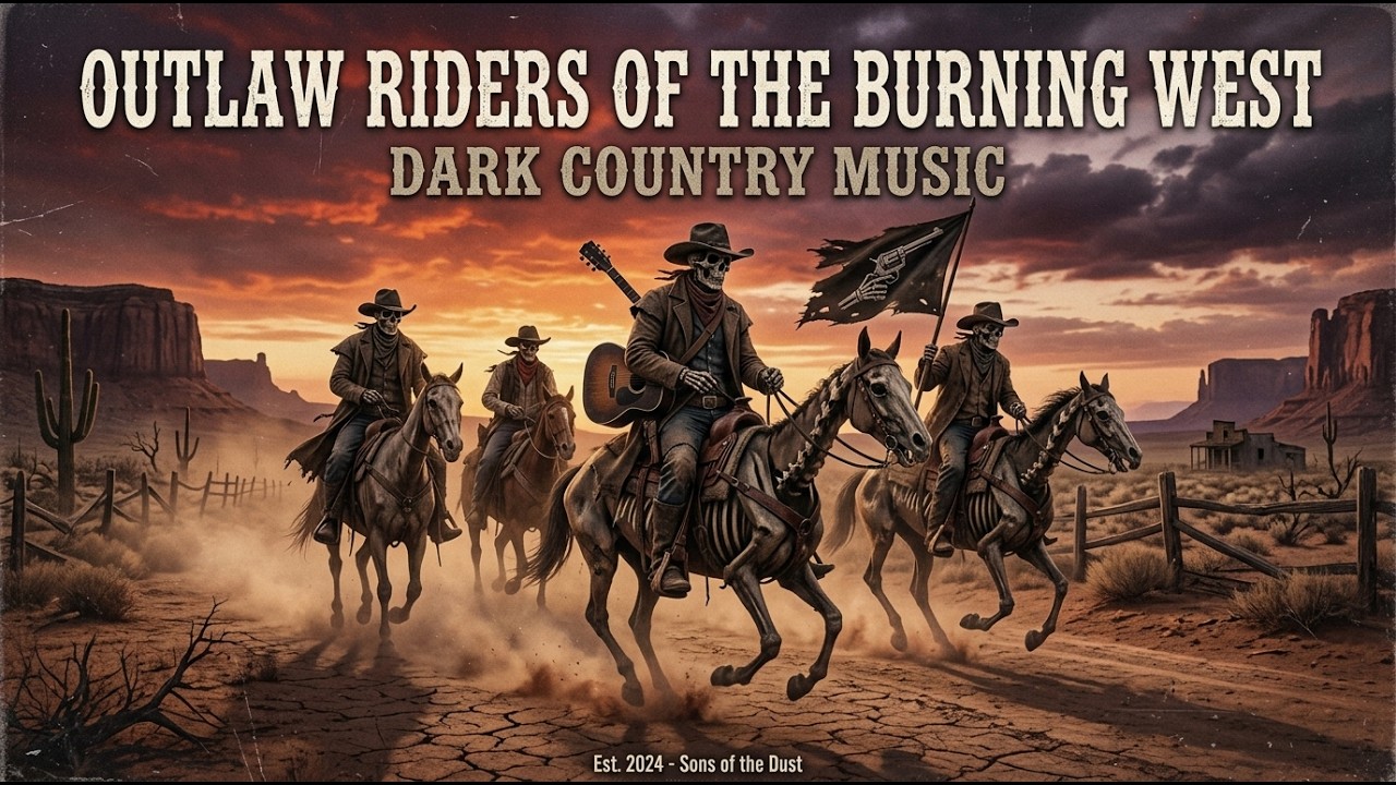 Outlaw Riders of the Burning West &ndash; Dark Country Music