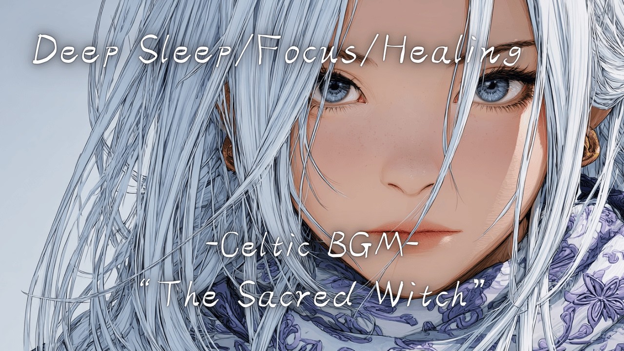 【Chill BGM】“The Sacred Witch”– with Celtic Music for Deep sleep, Focus, Healing Relax