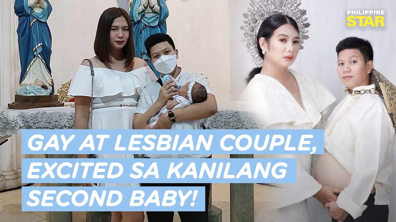 Gay at lesbian couple mula sa Tondo, Manila excited sa kanilang second baby!