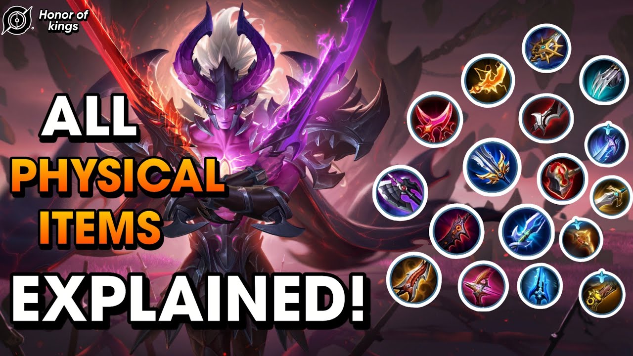 Physical Items Guide | Honor of Kings