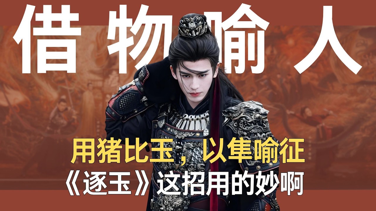用猪比玉，以隼喻征，《逐玉》这招用的妙啊！只有治愈宽厚的小猪能温暖孤傲的海东青，也只有长玉能融化谢征的内心，包容他的偏执，让他真心想留在她身边  #张凌赫 #田曦薇