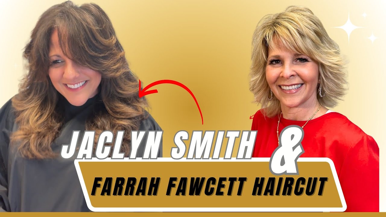 Jaclyn Smith & Farrah Fawcett Mixed Haircut Tutorial By Coach Kimmy