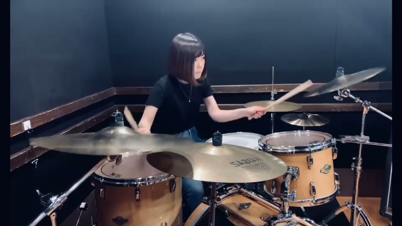 ドラム叩いてみた　さまよえる蒼い弾丸