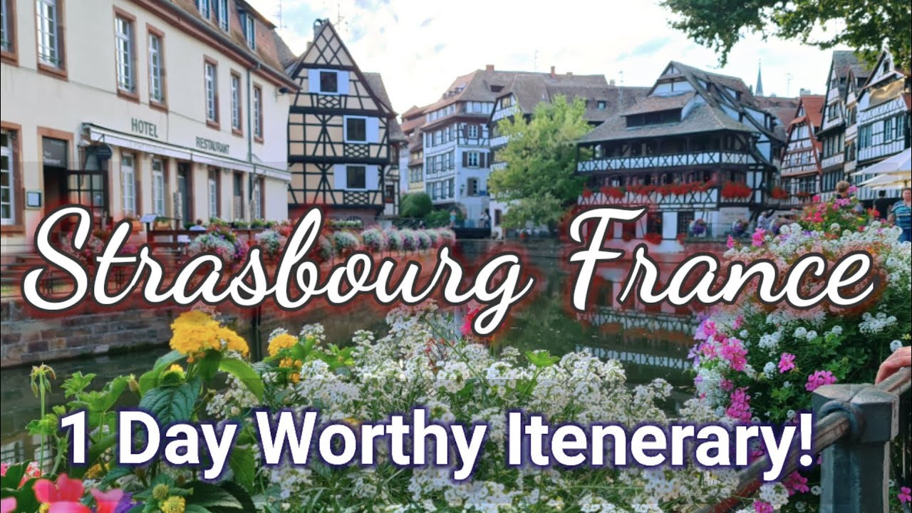 Walking Tour  in Strasbourg France plus BATORAMA BOAT TOUR | Traveling in France during Covid 19