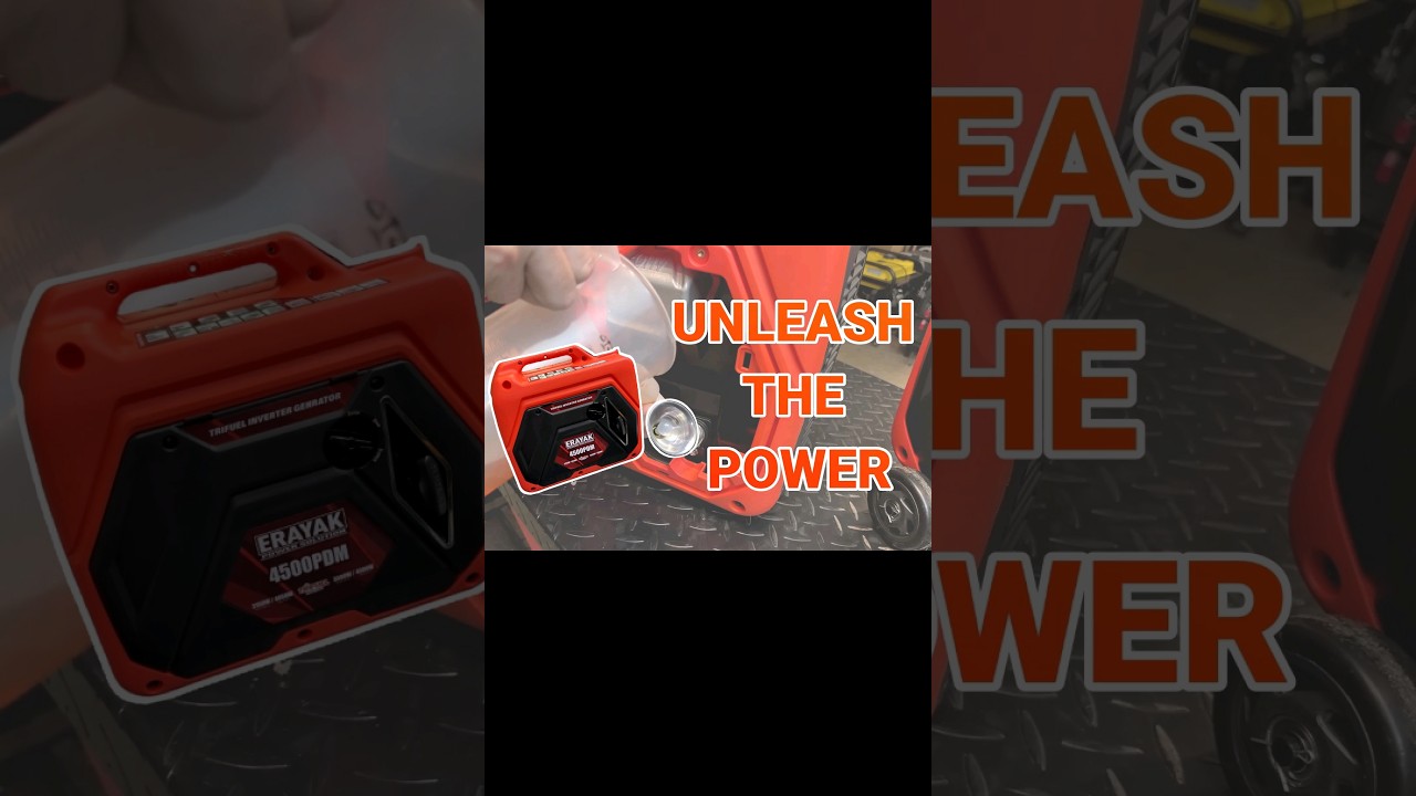 Dual fuel generator: fast start, steady power for camping & RV life. 🔋🏕 