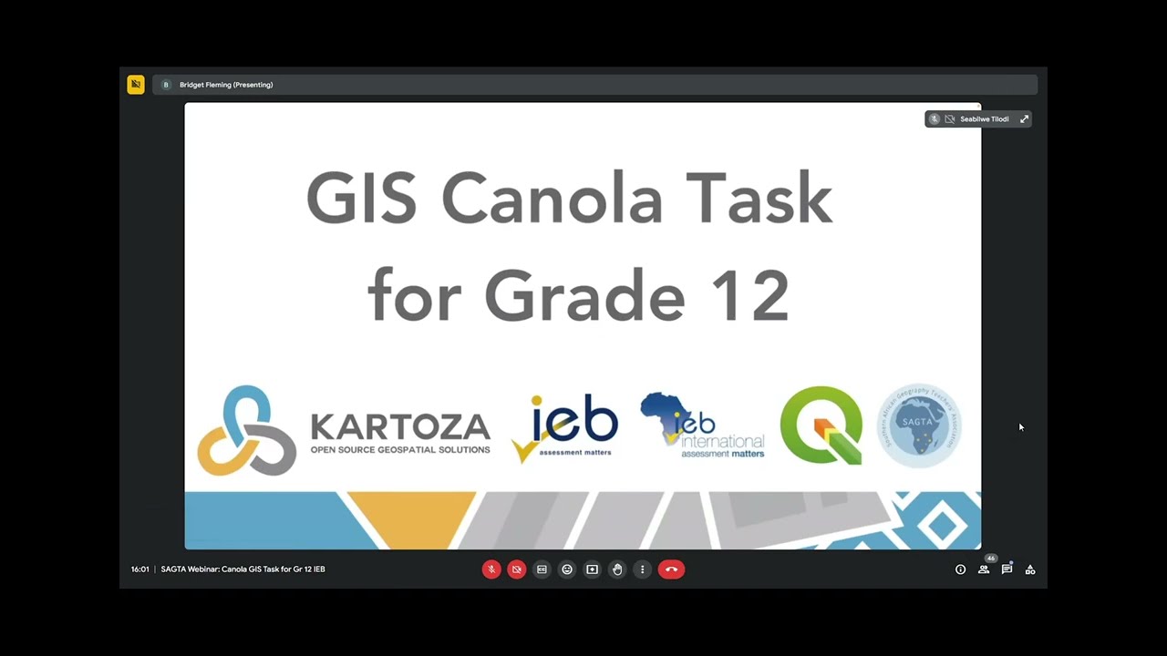 A Canola Task for Grade 12 IEB