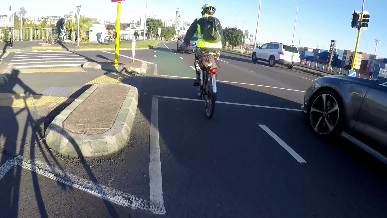 Morning Cycle Commute - Auckland NZ
