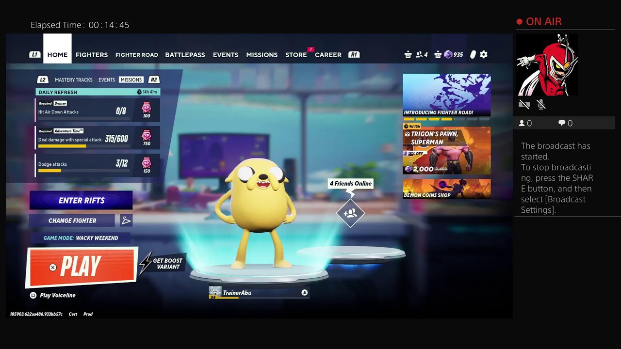 MultiVersus 2024 Season 4 livstream