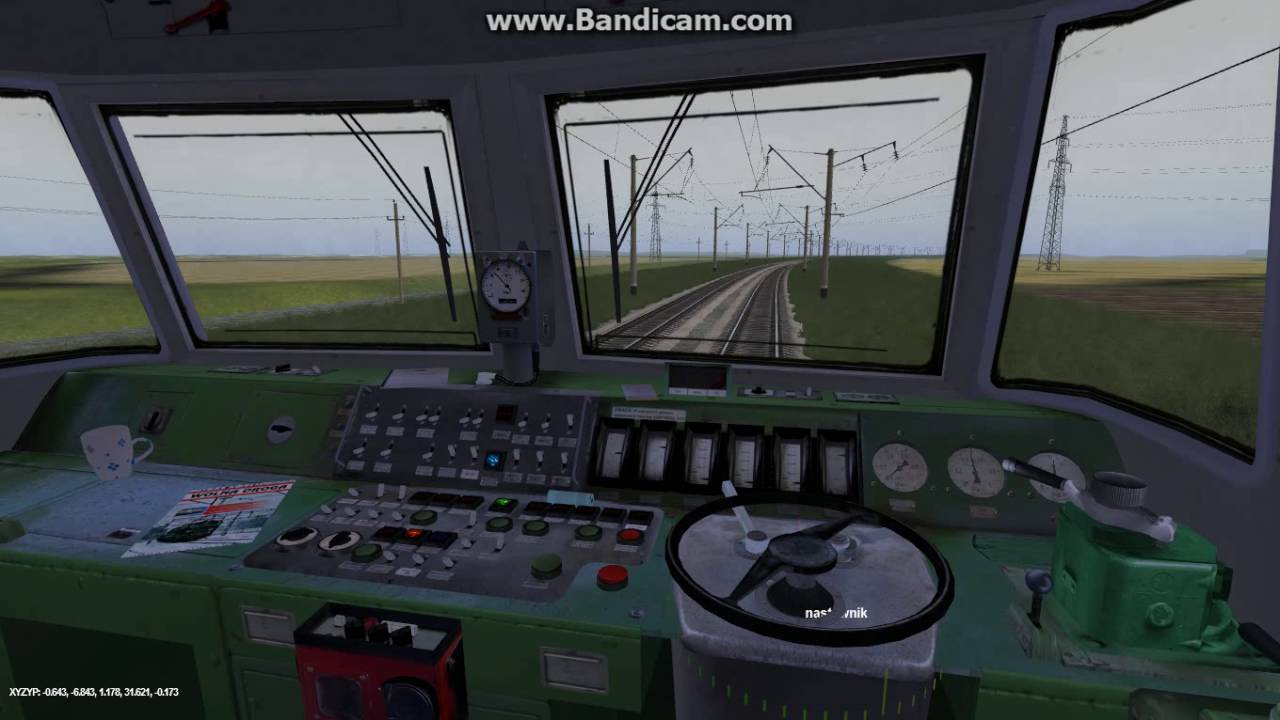 обкатка польского электровоза ET-22 в Trainz 2012 Build (3.7)