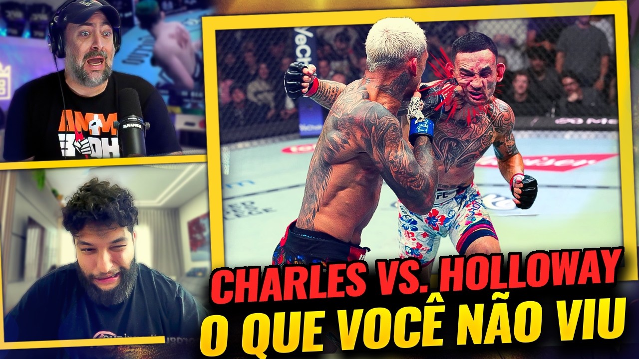 ESPECIALISTA REVELA COMO CHARLES SABIA TUDO QUE O HOLLOWAY IA FAZER NA LUTA | #charlesdobronx