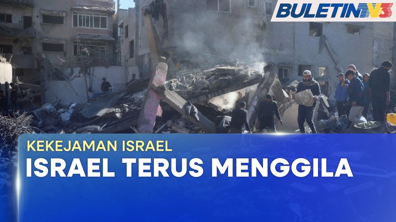 KEKEJAMAN ISRAEL | Rejim Zionis Terus Mengganas, 92 Penduduk Palestin Maut