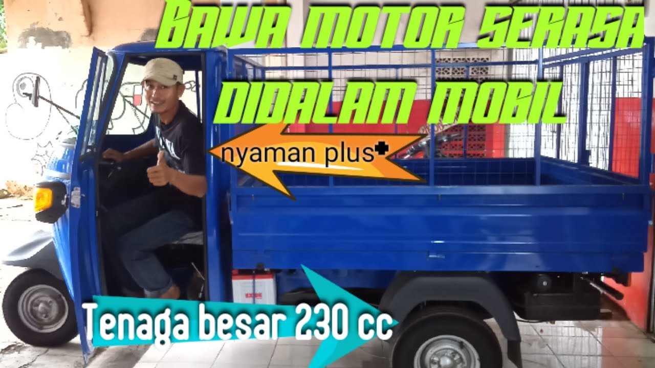 Motor roda 3 generasi vesva Piaggio ave x-tra ldx 230cc