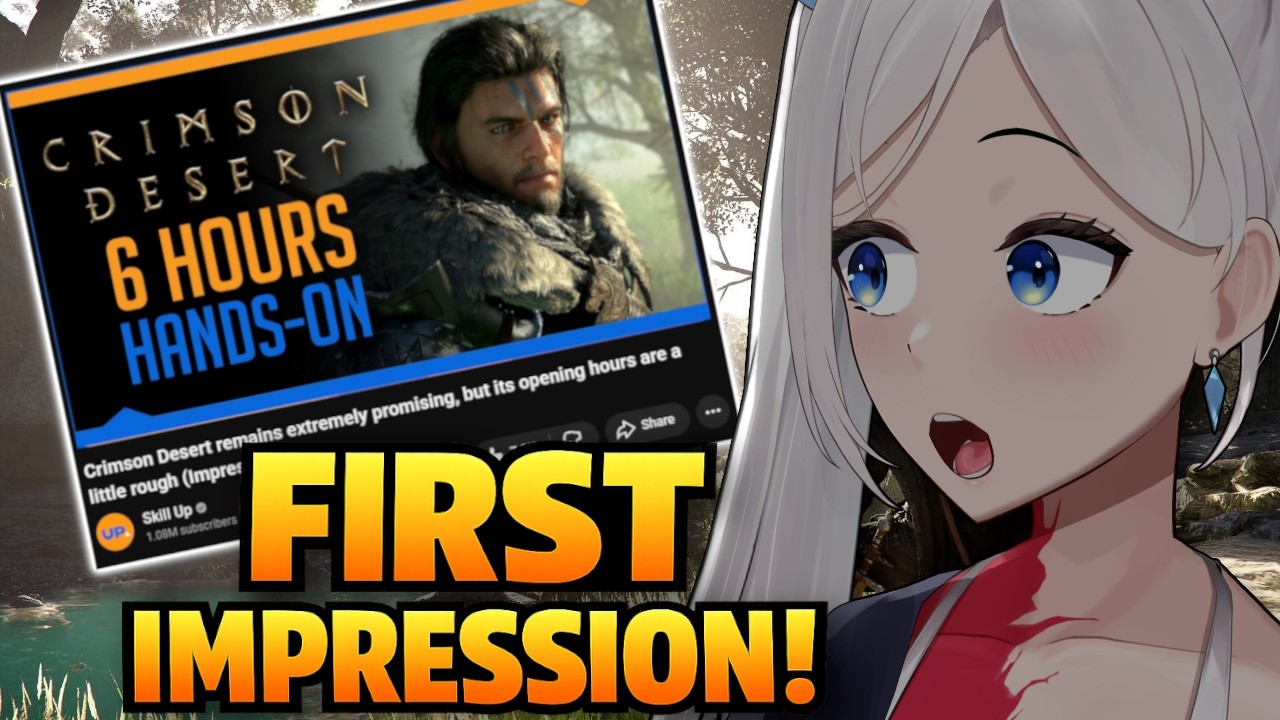 Elly Reacts | Crimson Desert remains extremely promising, but its opening hours are a little rough